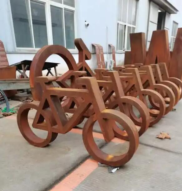 白银耐候钢造型